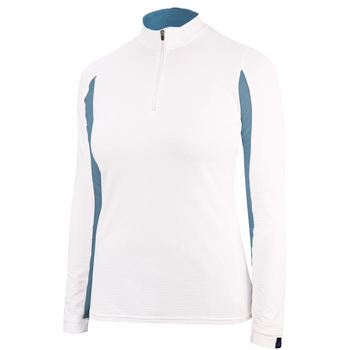 Irideon Cooldown Icefil L/S Jersey WHITE/BLUE STEEL