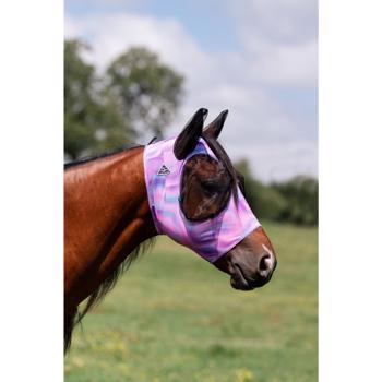 Comfort Fit Lycra Fly Mask w/ Forelock Opening | Pacific Blue