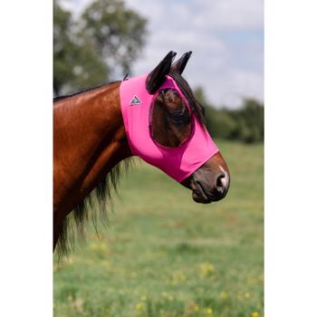 Comfort Fit Lycra Fly Mask w/ Forelock Opening | XXS Pink