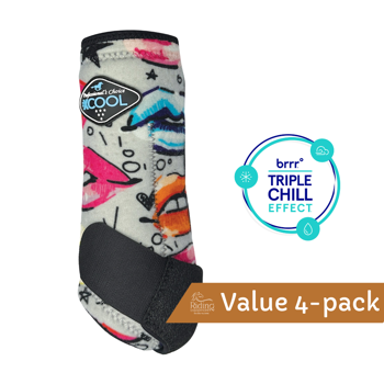 2XCool Sports Medicine Boots 4-pack | Lips