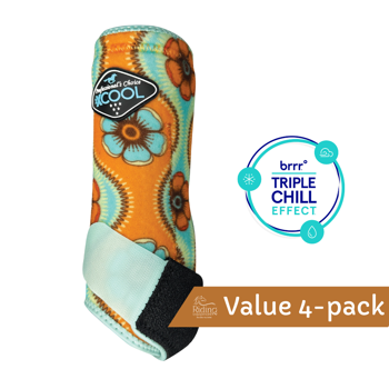 2XCool Sports Medicine Boots 4-pack | Flower