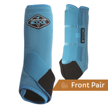 2XCool Sports Medicine Front Boots | Pacific Blue Medium