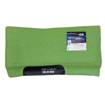 Comfort-Fit SMx Air Ride Western Pad | Lime 3/4" x 30" x 34"