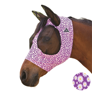Comfort Fit Lycra Fly Mask w/ Forelock Opening | Daisy Full