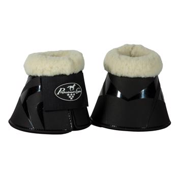 Hard Shell All-Purpose Bell Boots w/ Fleece | Black Medium
