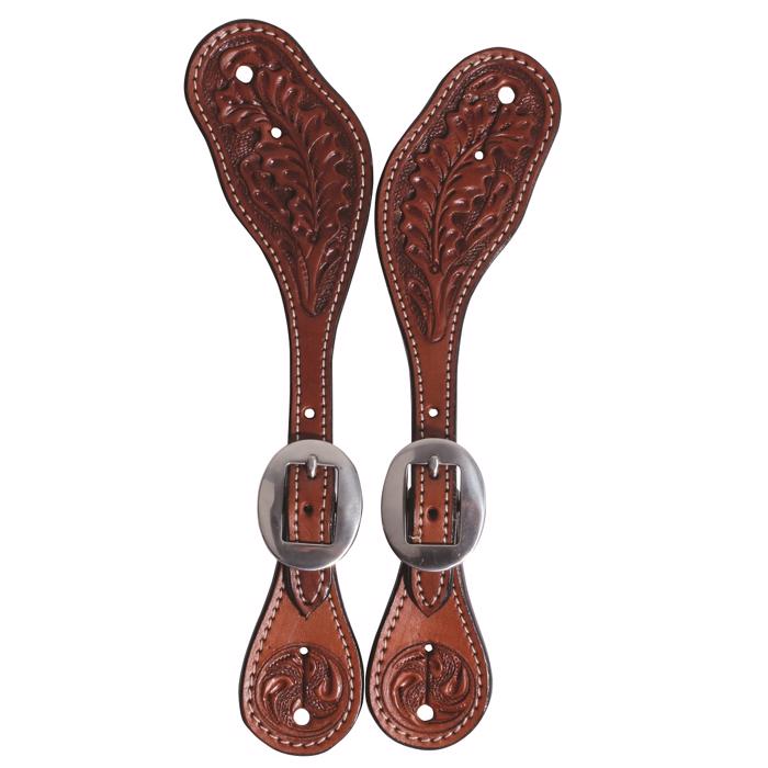 Prof. Choice | Oak Tooled Spur Straps | Women\'s/Youth Stratford