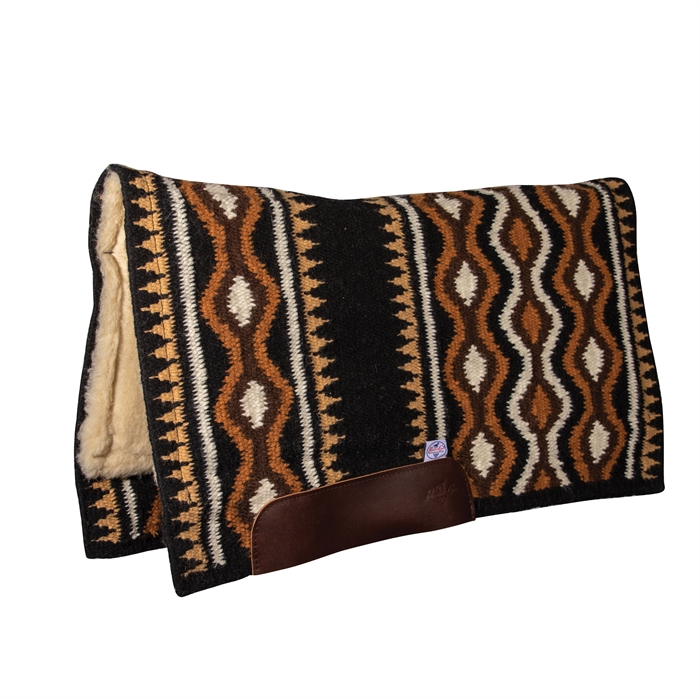 Comfort-Fit SMx Air Ride Western Pad | Serpentine Wine 3/4" x 33" x 38"