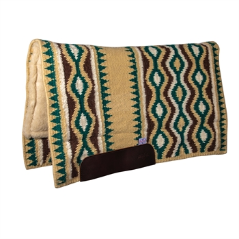 Comfort-Fit SMx Air Ride Western Pad | Serpentine Wine 3/4" x 33" x 38"