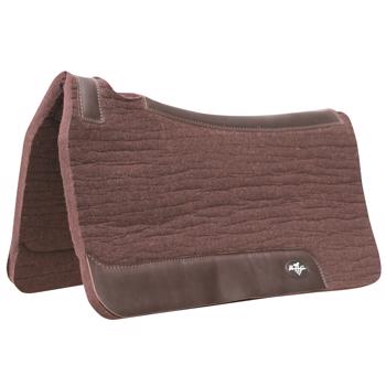 Comfort-Fit Steam-Pressed Roper Felt Pad | Chocolate 3/4" x 31" x 32"