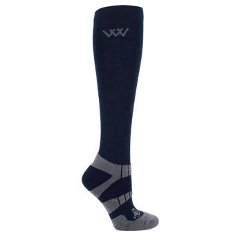 Woof Wear | Winter Socks | Navy/Grey Large