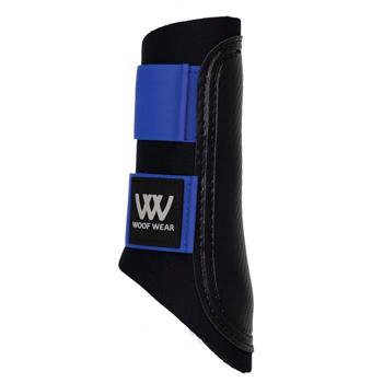 Woof Wear | Club Brushing Boot | Black/Electric Blue