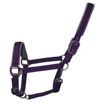 Woof Wear | Contour Head Collar | Damson Pony