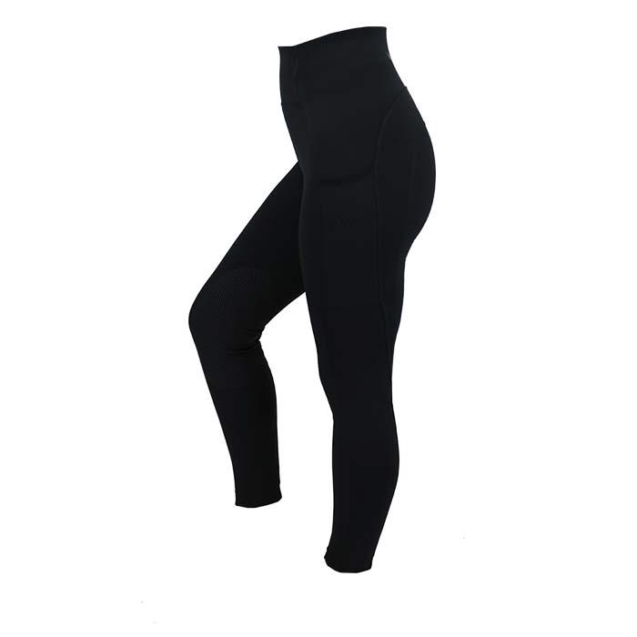 Woof Wear | Original Knee Patch Riding Tights | Black