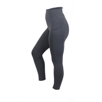 Woof Wear | Original Knee Patch Riding Tights | Slate