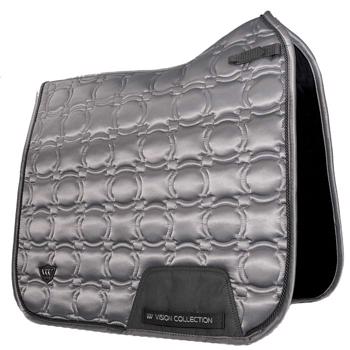 Vision Dressage Pad | Brushed Steel
