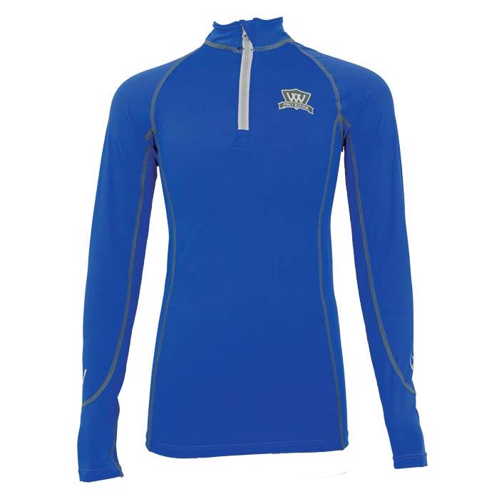 Young Rider Pro Long Sleeve Perf. Shirt | Electric Blue