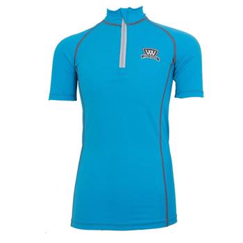 Young Rider Pro Short Sleeve Perf. Shirt | Turquoise