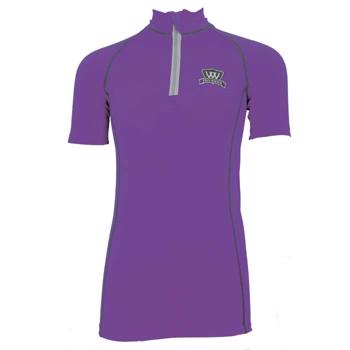 Woof Wear | Young Rider Pro Short Sleeve | Ultra Violet